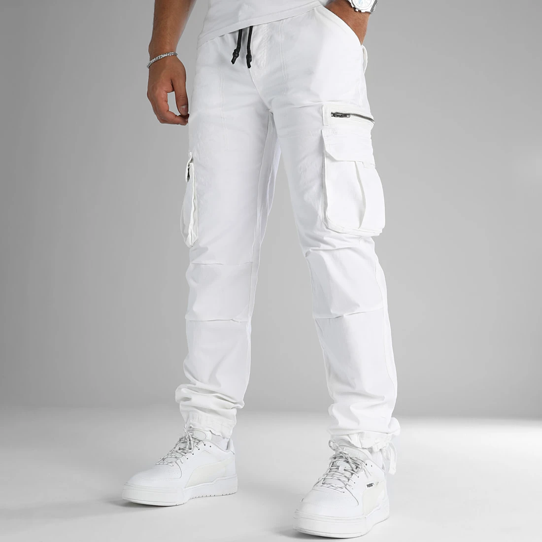 Tout neuf 😀 Pantalon Cargo 0260 Blanc de LBO 😀 4 Tout neuf 😀 Pantalon Cargo 0260 Blanc de LBO 😀 – Image 2