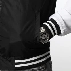 Top 10 ⭐ Veste Zippée Capuche Bicolore 0185 Noir Blanc de LBO ❤️ -France LBO Soldes Boutique lbo 329525 LBO 10701336 0185 20221018T075505 02