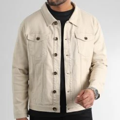 Budget 👏 Veste Jean Oversize Large 0089 Denim Beige de LBO ✔️ -France LBO Soldes Boutique lbo 330055 LBO 1070318 0089 20221116T112857 03
