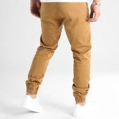 Bon marché ✔️ Jogger Pant Regular Fit 2707 Camel de LBO 🥰 -France LBO Soldes Boutique lbo 330626 SHALBO 2707 20220926T154039 04