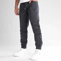 Meilleure vente 🔔 Jogger Pant Regular Fit 2709 Gris Anthracite de LBO 🥰 -France LBO Soldes Boutique lbo 330629 SHALBO 2710 20220920T154329 01