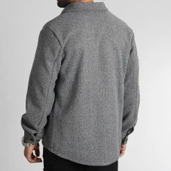 Acheter 🛒 Surchemise Epaisse Uni 0105 Gris Chiné de LBO 🧨 -France LBO Soldes Boutique lbo 331010 LBO 1070318 0105 20221116T102548 04