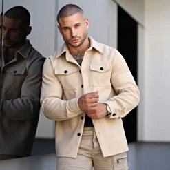 Offres 🌟 Surchemise Epaisse Uni 0127 Beige de LBO 💯 -France LBO Soldes Boutique lbo 331026 LBO 1070318 0127 20221026T095934 06