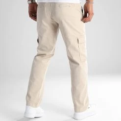 Sortie 🧨 Pantalon Cargo Large Avec Poches 0096 Beige de LBO 👍 -France LBO Soldes Boutique lbo 331037 LBO 1070318 0096 20221014T142756 04