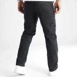Remise ✔️ Pantalon Cargo Large Avec Poches 0128 Noir de LBO ✔️ -France LBO Soldes Boutique lbo 331040 LBO 1070318 0128 20221014T143027 04