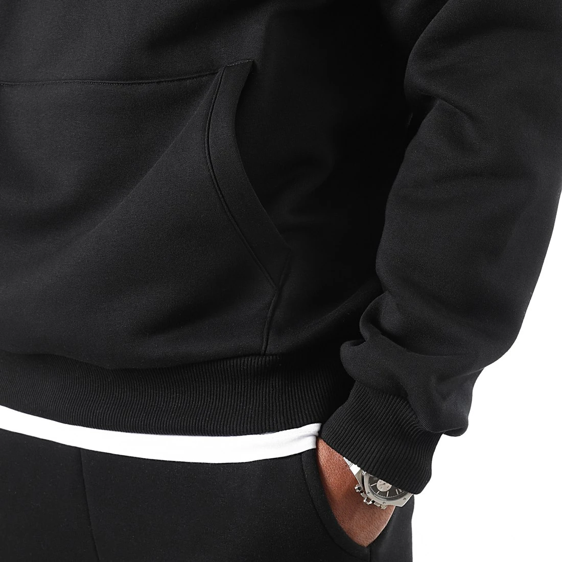 Bon marché 🎁 Sweat Capuche Oversize Large Premium 2603 Noir de LBO ⭐ 4 Bon marché 🎁 Sweat Capuche Oversize Large Premium 2603 Noir de LBO ⭐ – Image 2