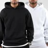 Coupon ⭐ Lot de 2 Sweats Capuche Oversize Premium 2725 Noir Et Blanc de LBO 😉 -France LBO Soldes Boutique lbo 333071 SHALBO 2725 20221010T155013 01