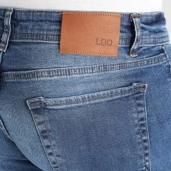 Tout neuf 😍 Jean Regular Fit 2614 Bleu Denim Medium de LBO 🎉 -France LBO Soldes Boutique lbo 333910 SHALBO 2614 20220919T151816 02