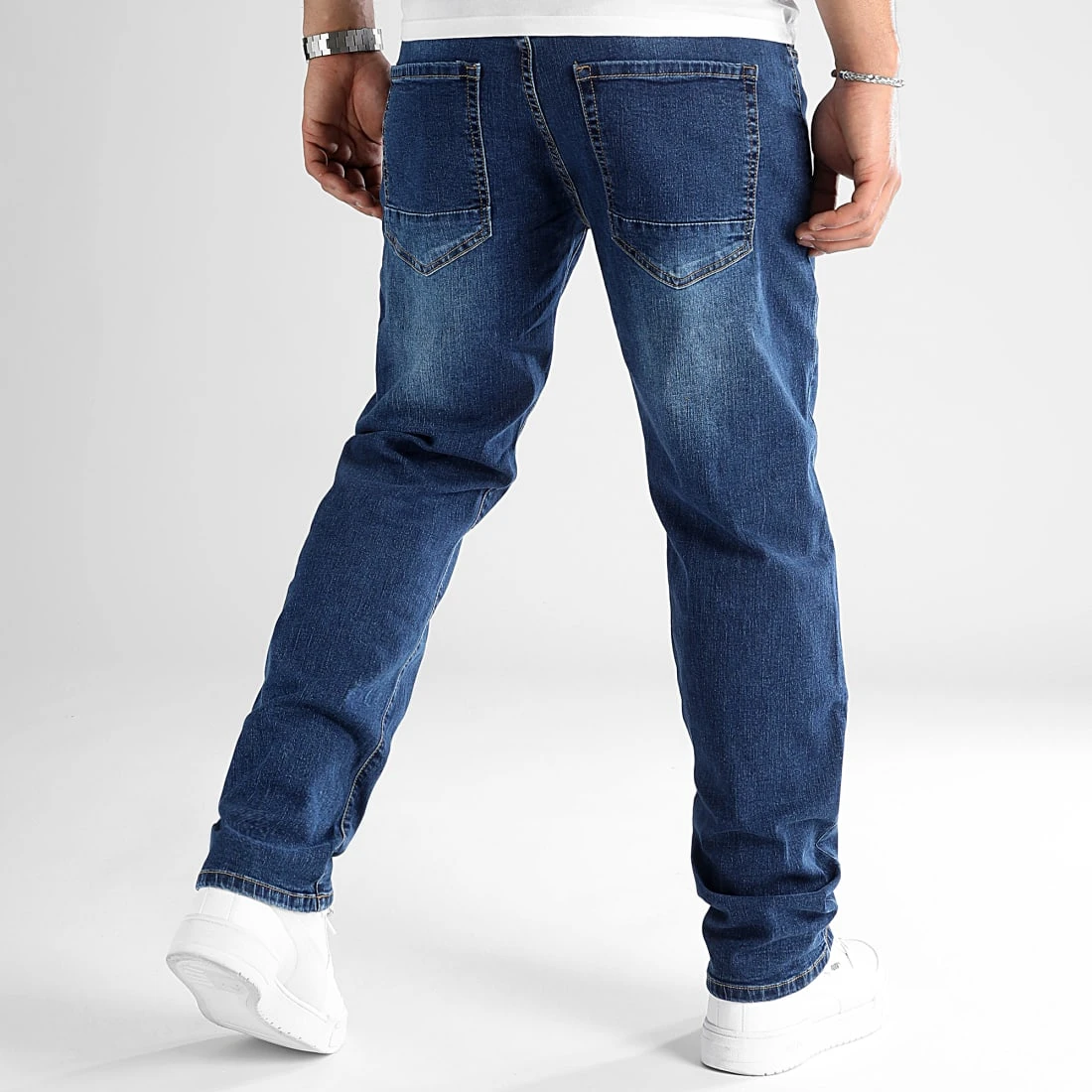 Grosses soldes 😍 Jean Relaxed Fit 0145 Bleu Denim Foncé de LBO 🧨 6 Grosses soldes 😍 Jean Relaxed Fit 0145 Bleu Denim Foncé de LBO 🧨 – Image 4