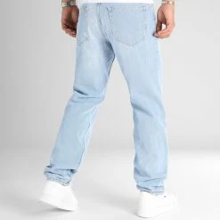 Budget ⌛ Jean Relaxed Fit Avec Destroy 2788 Bleu Denim Wash de LBO 🔔 -France LBO Soldes Boutique lbo 336871 SHALBO 2788 20221028T154741 04