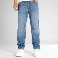 Grosses soldes ⌛ Jean Relaxed Fit 2779 Bleu Denim Medium de LBO 🔥 -France LBO Soldes Boutique lbo 337343 SHALBO 2779 20221102T155129 03