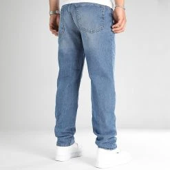 Vente flash 👍 Jean Relaxed Fit Avec Destroy 2781 Bleu Medium Denim de LBO 🥰 -France LBO Soldes Boutique lbo 337345 SHALBO 2781 20221102T155213 05