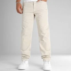 Sortie ❤️ Jean Relaxed Fit 2783 Denim Beige de LBO 😍 -France LBO Soldes Boutique lbo 337346 SHALBO 2783 20221028T154702 04