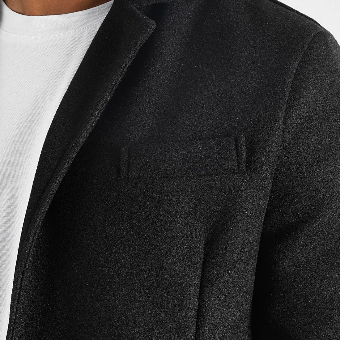 Nouveau ❤️ Manteau 1070318-0167 Noir de LBO 👏 4 Nouveau ❤️ Manteau 1070318-0167 Noir de LBO 👏 – Image 2