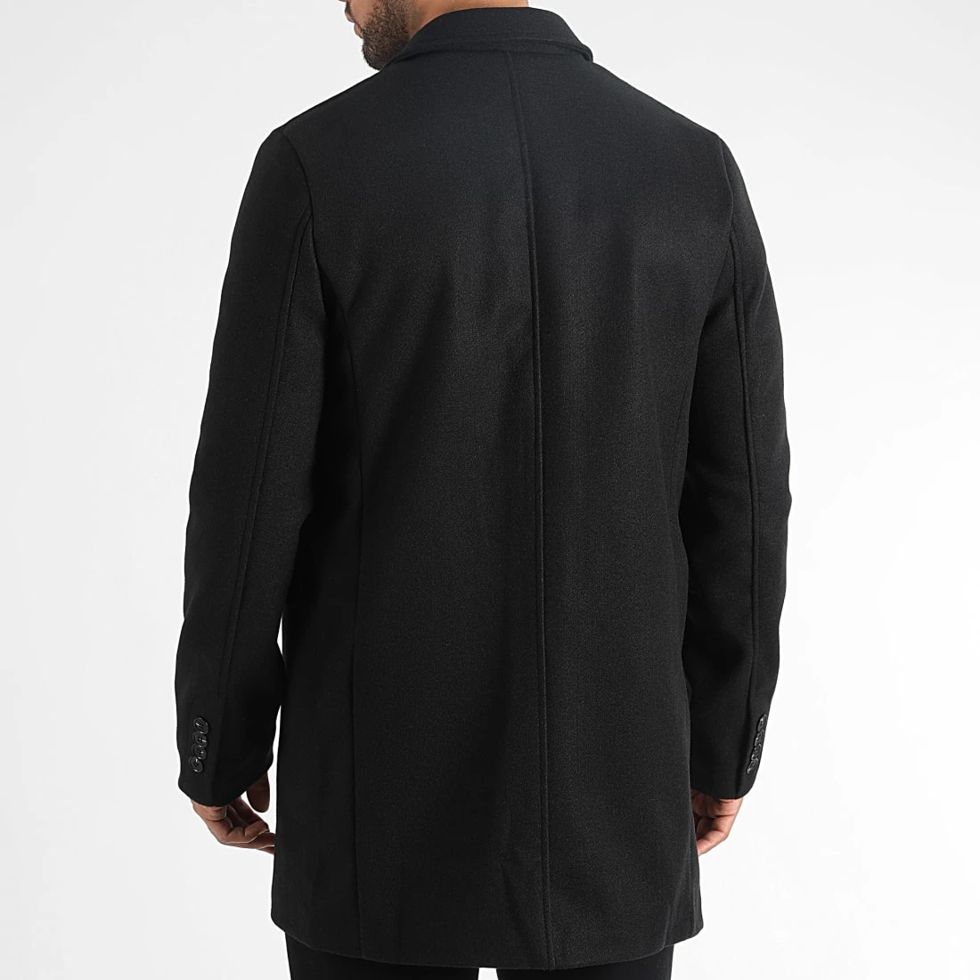 Nouveau ❤️ Manteau 1070318-0167 Noir de LBO 👏 6 Nouveau ❤️ Manteau 1070318-0167 Noir de LBO 👏 – Image 4