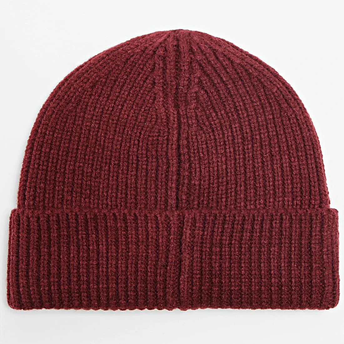Remise ❤️ Bonnet Mailles Epaisses Avec Revers Bordeaux de LBO ⌛ 3 Remise ❤️ Bonnet Mailles Epaisses Avec Revers Bordeaux de LBO ⌛