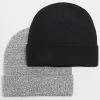 Le moins cher ✔️ Lot de 2 Bonnets Mailles Fines Avec Revers Noir Gris de LBO 😀 2 Le moins cher ✔️ Lot de 2 Bonnets Mailles Fines Avec Revers Noir Gris de LBO 😀 -France LBO Soldes Boutique lbo 339738 LBO LOT 10708 BC045 BLACK 10708 BC045 HEATHER 20221007T162744 01