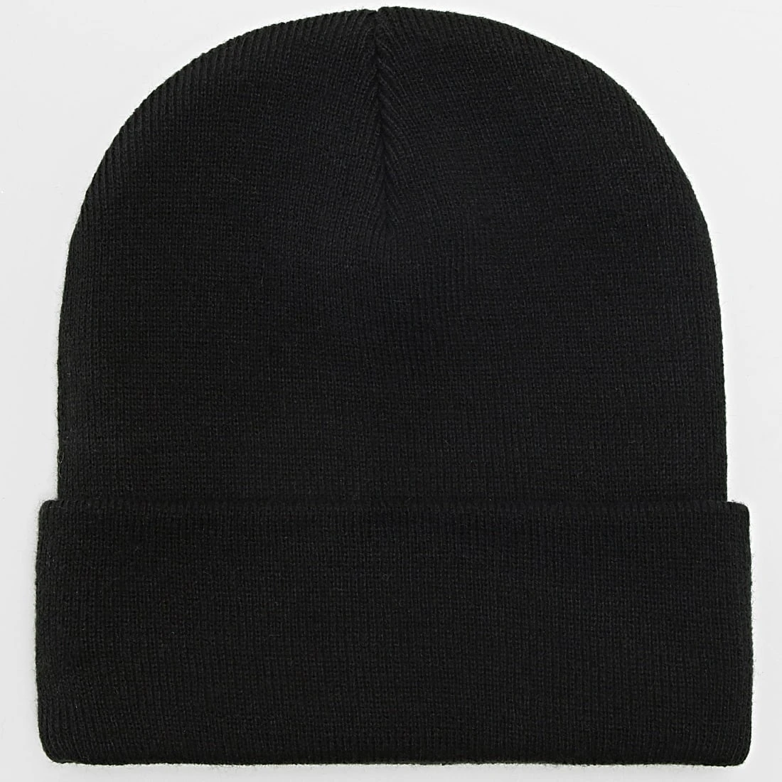 Budget 😀 Lot de 2 Bonnets Mailles Fines Avec Revers Noir Beige de LBO ⭐ 6 Budget 😀 Lot de 2 Bonnets Mailles Fines Avec Revers Noir Beige de LBO ⭐ – Image 4