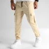 Promo 🔥 Pantalon Avec Poches Cargo 2810 Beige de LBO ✔️