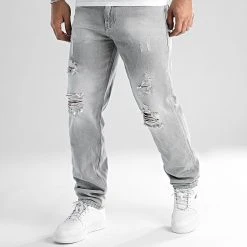 Meilleur prix 😀 Lot De 2 Jeans Relaxed Fit Avec Destroy 2508 2777 Noir Gris Clair de LBO ✨ 9 Meilleur prix 😀 Lot De 2 Jeans Relaxed Fit Avec Destroy 2508 2777 Noir Gris Clair de LBO ✨ -France LBO Soldes Boutique lbo 347736 LOT SHALBO 2508 SHALBO 2777 20221111T135642 03