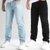 Coupon 🤩 Lot De 2 Jeans Relaxed Fit 2402 2509 Bleu Wash Noir de LBO 🎉 -France LBO Soldes Boutique lbo 347746 LOT SHALBO 2402 SHALBO 2509 20221111T144705 01