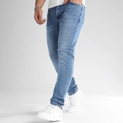Bon marché ⌛ Lot De 2 Jean Regular Fit 2200 2679 Gris Bleu Denim de LBO 😀 -France LBO Soldes Boutique lbo 348763 LOT SHALBO 2200 SHALBO 2679 20221123T081035 03