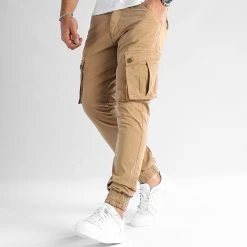 Meilleure vente 🥰 Pantalon Cargo 0325 Beige de LBO 🔔 -France LBO Soldes Boutique lbo 349115 1070546 0325 20221125T151134 03