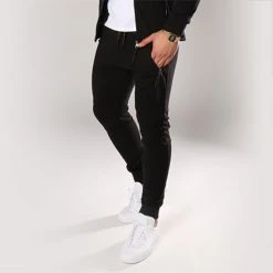 Meilleure affaire 😍 Pantalon Jogging 58 Noir de LBO 👍 -France LBO Soldes Boutique lbo 91886 fab shalbo 58 20180820T125622 0555