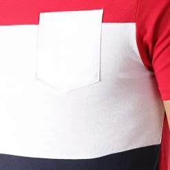 Coupon 🥰 Tee 🎁 Shirt Poche 118 Bleu Blanc Rouge de LBO ❤️ -France LBO Soldes Boutique lbo 97148 FAB SHALBO 118 TPDT 20190419T135141 03