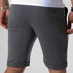 Tout neuf 👍 Short Jogging 120 Gris Anthracite de LBO 😉 -France LBO Soldes Boutique lbo 98380 FAB SHALBO 120 20190701T135930 04